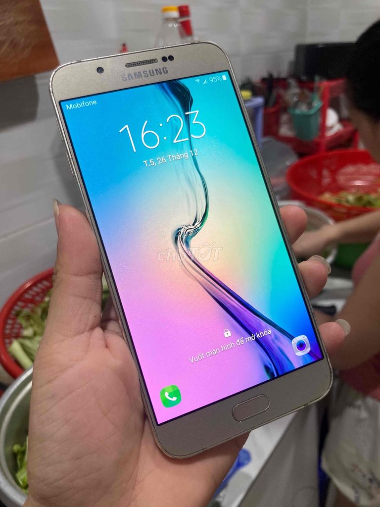 Galaxy A800F nguyên zin, android 6.0, pin trâu