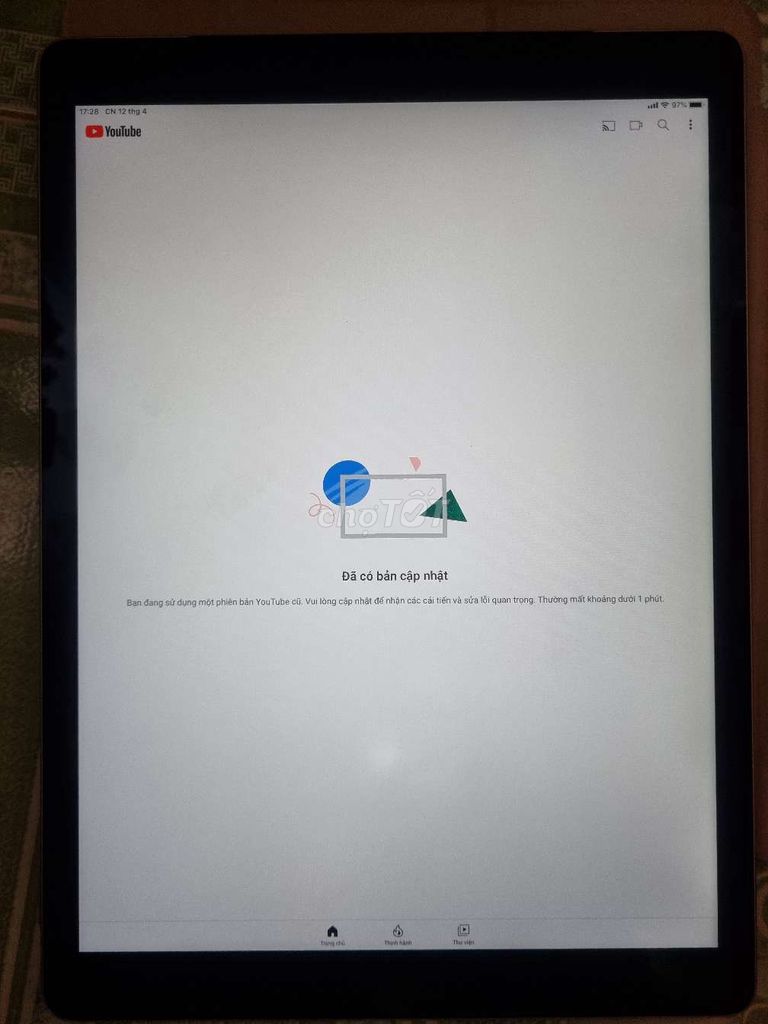 ipad pro 12.9 128gb 4G gen 1. Mua bán Máy tính bảng tại Quận 11 Tp Hồ Chí Minh được đăng bởi pin hình 1
