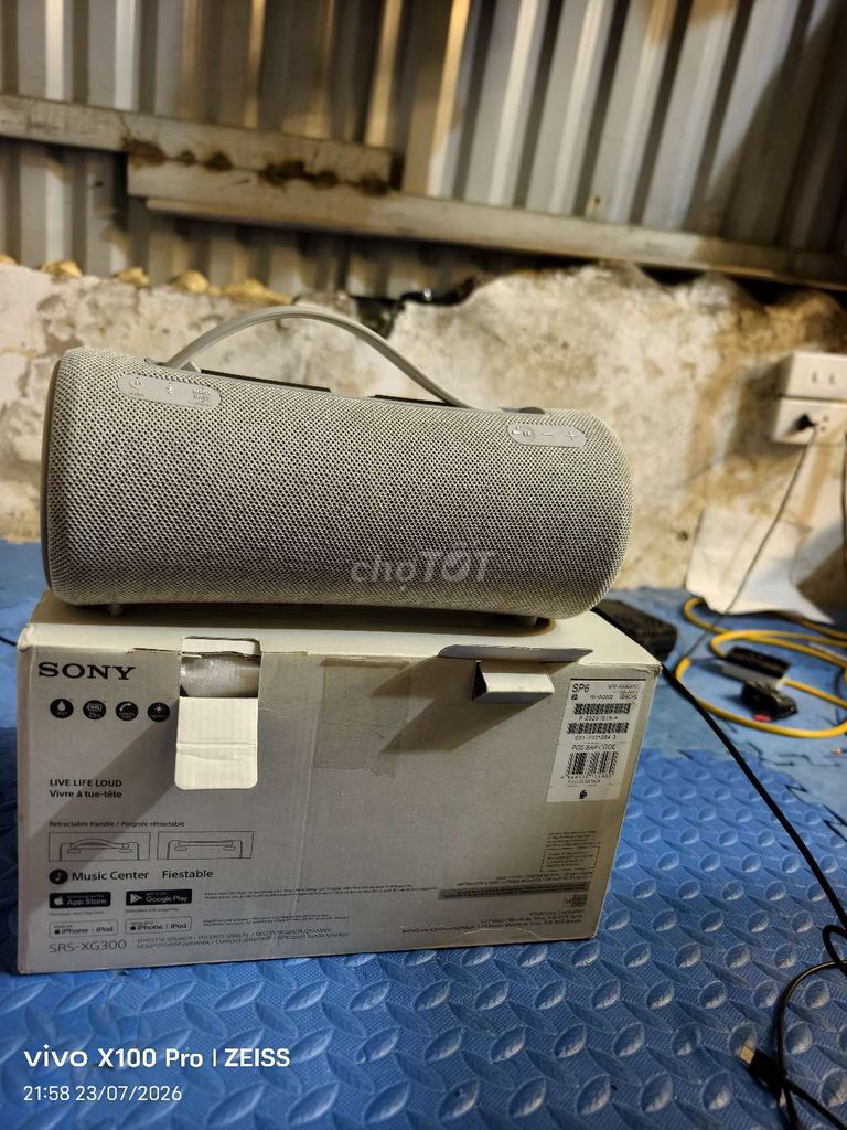 Loa Bluetooth Sony SRS-XG300 Xám Đã sử dụng. Mua bán Tivi, Âm thanh tại Quận Nam Từ Liêm Hà Nội được đăng bởi Dương Hoàng hình 1