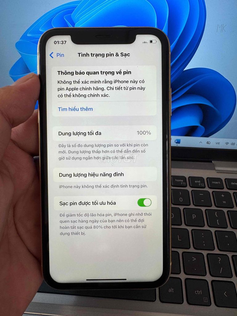 Apple iPhone XR 64GB Vàng. Mua bán Điện thoại tại Quận 6 Tp Hồ Chí Minh được đăng bởi QUỐC THIÊN BÁN GÓP 0 ĐỒNG  hình 1