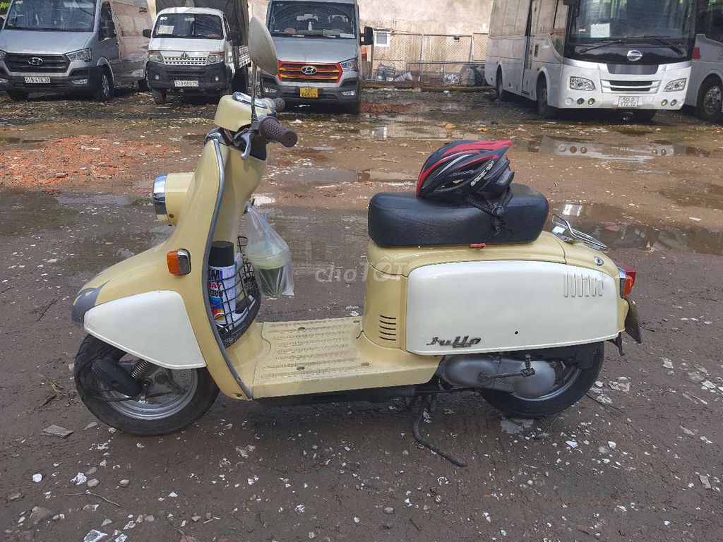Honda Juli 2 thì 50cc Vàng kem. Mua bán Xe máy tại Quận Bình Thạnh Tp Hồ Chí Minh được đăng bởi Long hình 4