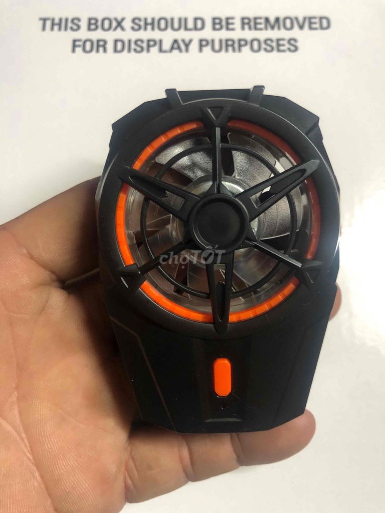 Quạt tản nhiệt Gaming Đen cam. Mua bán Phụ kiện (Màn hình, Chuột...) tại Quận Tân Phú Tp Hồ Chí Minh được đăng bởi Thanh Hoàng hình 1