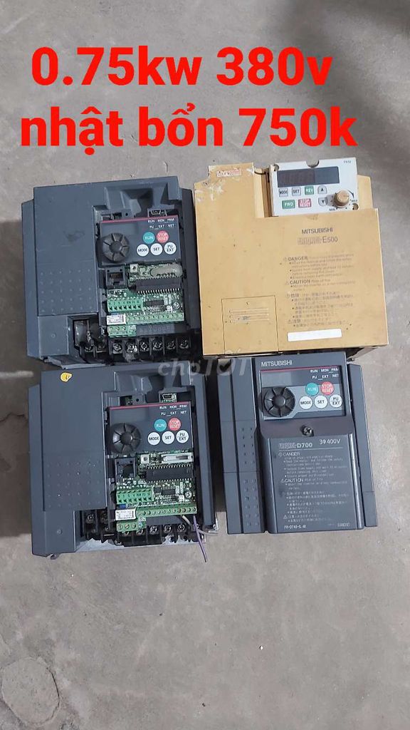 Biến tần Mitsubishi E500, D700. Mua bán Đồ chuyên dụng, Giống nuôi trồng tại Huyện Quỳ Hợp Nghệ An được đăng bởi Luc hình 1