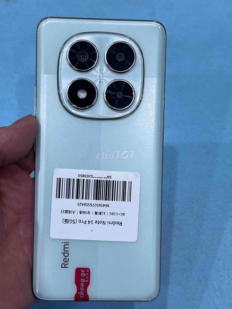 Xiaomi Redmi Note 14 Pro 128GB Trắng. Mua bán Điện thoại tại Quận Hoàng Mai Hà Nội được đăng bởi Nguyennoi hình 1