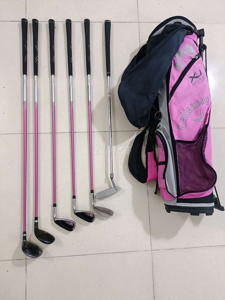 Bộ gậy golf Callaway trẻ em 6 gậy. Mua bán Đồ thể thao, Dã ngoại tại Quận Hoàng Mai Hà Nội được đăng bởi Hoang Anh hình 1