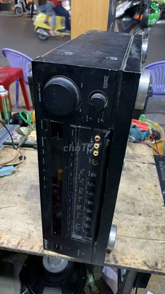 Amply Sony Đen. Mua bán Tivi, Âm thanh tại Quận Tân Bình Tp Hồ Chí Minh được đăng bởi ngọc . đô món gia rẻ hình 1