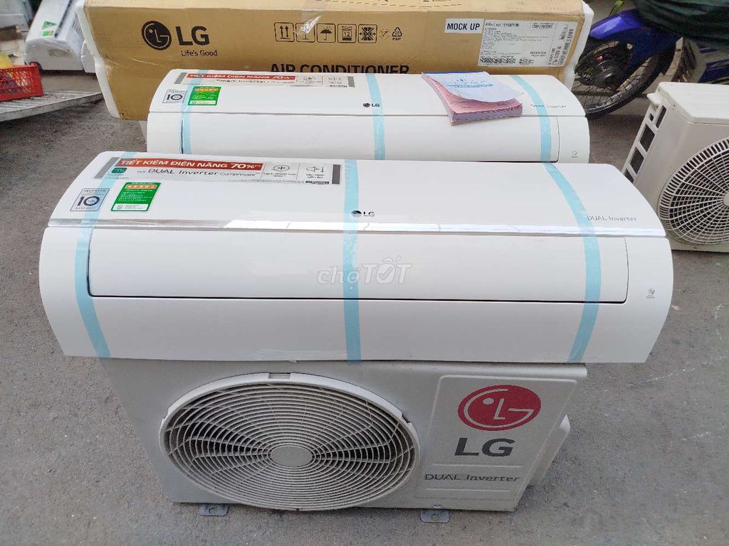 Máy Lạnh LG Dual 1.5HP INVERTER Dàn Đồng