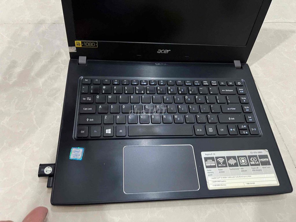 Acer Aspire E 14 i5-8250U 4GB/1TB. Mua bán Laptop tại Quận 6 Tp Hồ Chí Minh được đăng bởi Andy hình 1