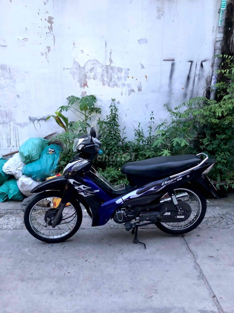 SYM Elegant 50cc 2016 чёрный, синий 29003 полностью оригинал