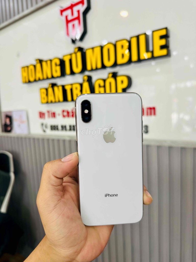 Apple iPhone X 64G Trắng. Mua bán Điện thoại tại Quận Liên Chiểu Đà Nẵng được đăng bởi Hoàng Tú Mobile hình 1