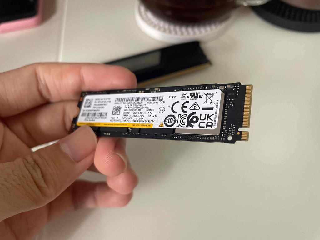Ổ cứng SSD Samsung 2TB. Mua bán Linh kiện (RAM, Card...) tại Thành phố Huế Thừa Thiên Huế được đăng bởi Nguyễn Trọng Nghĩa hình 1