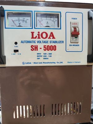 Bán ổn áp Lioa 5kva zin  hoạt động tốt giá 1tr5