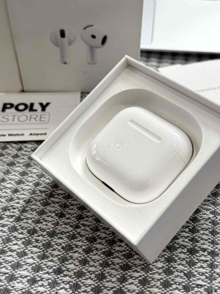 🎧 Apple AirPods 4 FULLBOX LIKENEW. Mua bán Tivi, Âm thanh tại Quận Bình Tân Tp Hồ Chí Minh được đăng bởi POLY STORE APPLE hình 1