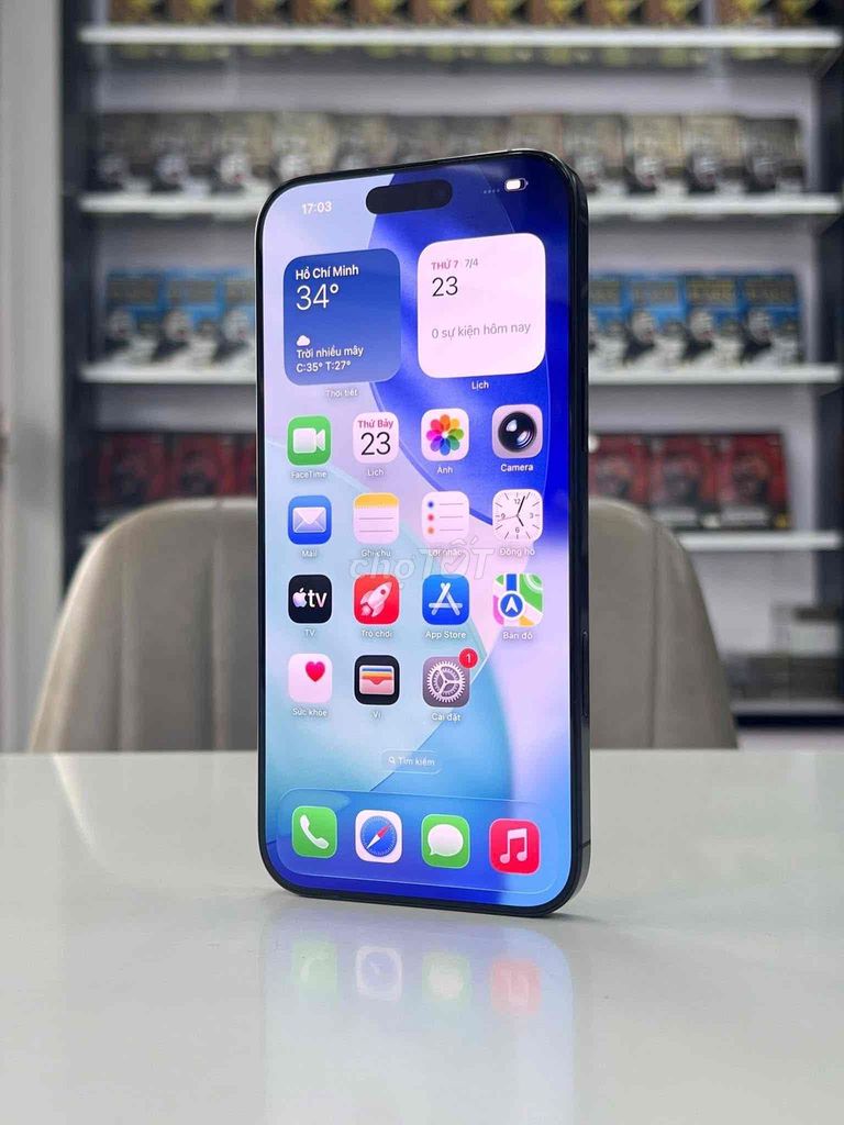 iPhone 16 Pro Max 256GB Titan Black. Mua bán Điện thoại tại Huyện Củ Chi Tp Hồ Chí Minh được đăng bởi Khang Hiếu Nhân hình 1