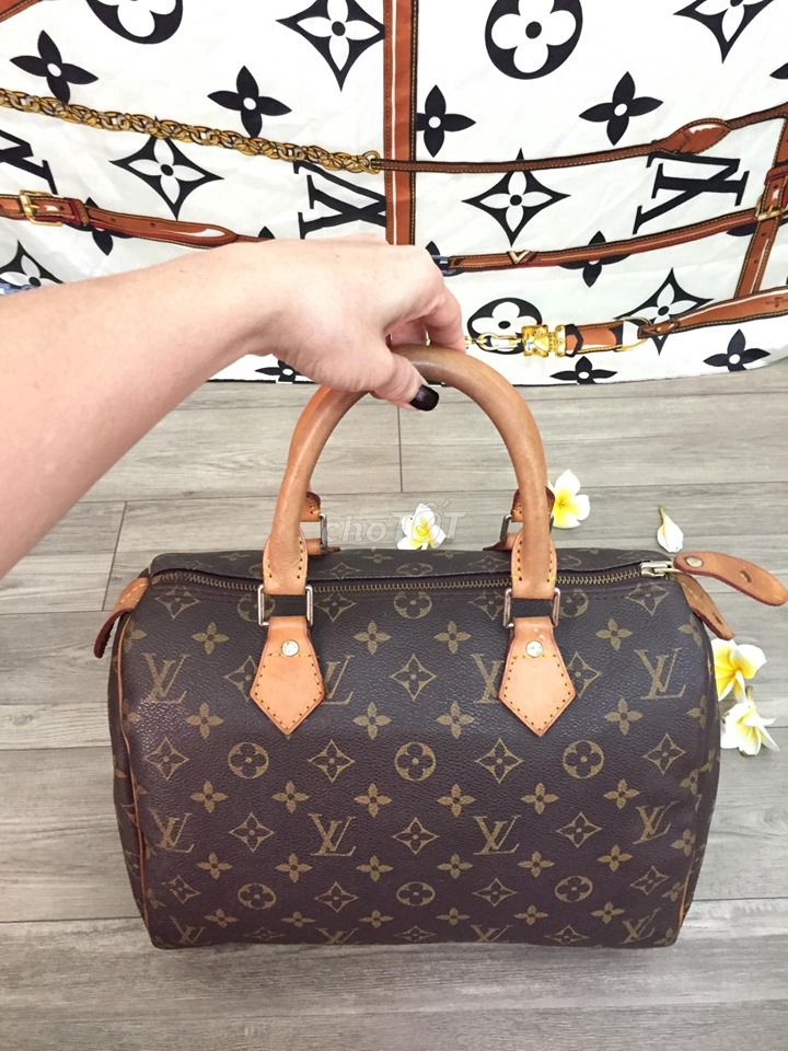 0903168508 - Thanh lý túi nữ hiệu LV speedy của Pháp, có code