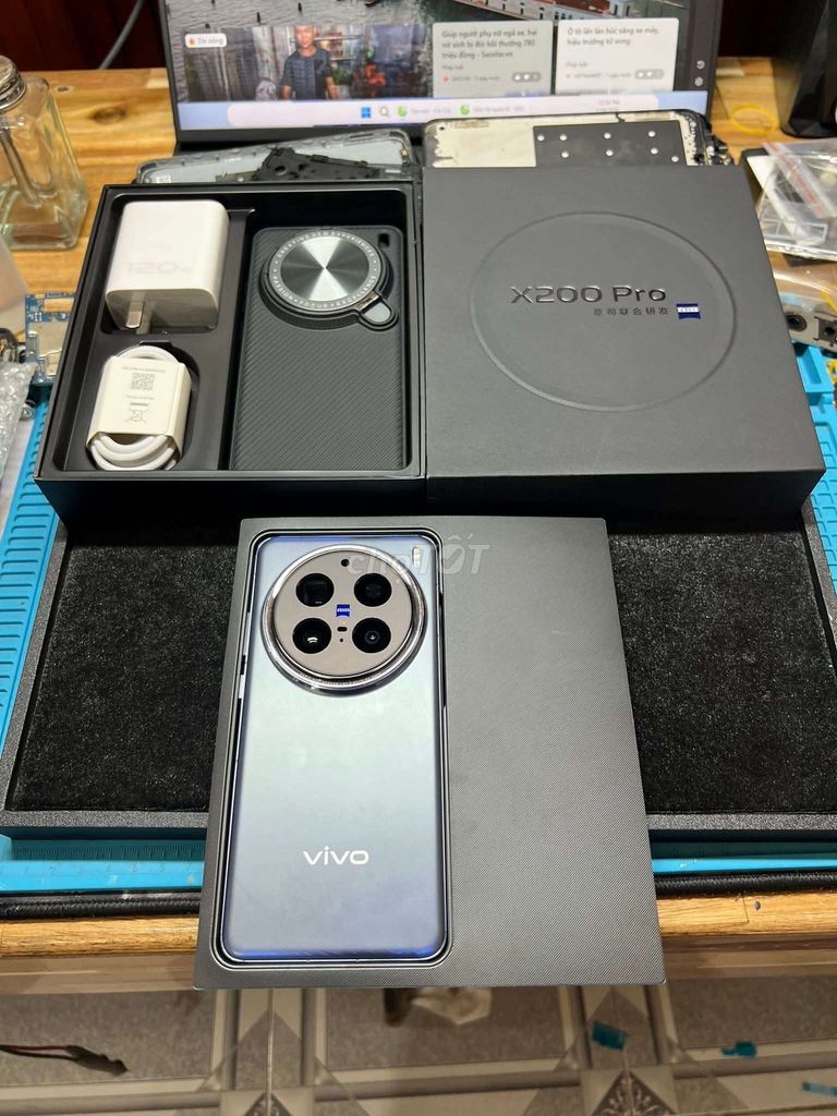 Vivo X200 Pro 512GB Xanh. Mua bán Điện thoại tại Thành phố Long Khánh Đồng Nai được đăng bởi Thụa Hay Thiên hình 1