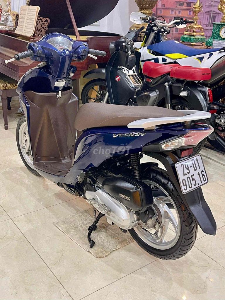 XE MÁY 68 - Honda Vision 2016 Xanh Zin Chất. Mua bán Xe máy tại Quận Tây Hồ Hà Nội được đăng bởi Đức Anh hình 4