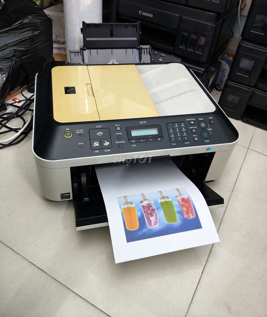 Máy in màu đa năng Canon MX347 có Wifi in từ đt.. Mua bán Đồ dùng văn phòng tại Quận 10 Tp Hồ Chí Minh được đăng bởi Việt Máy in hình 1