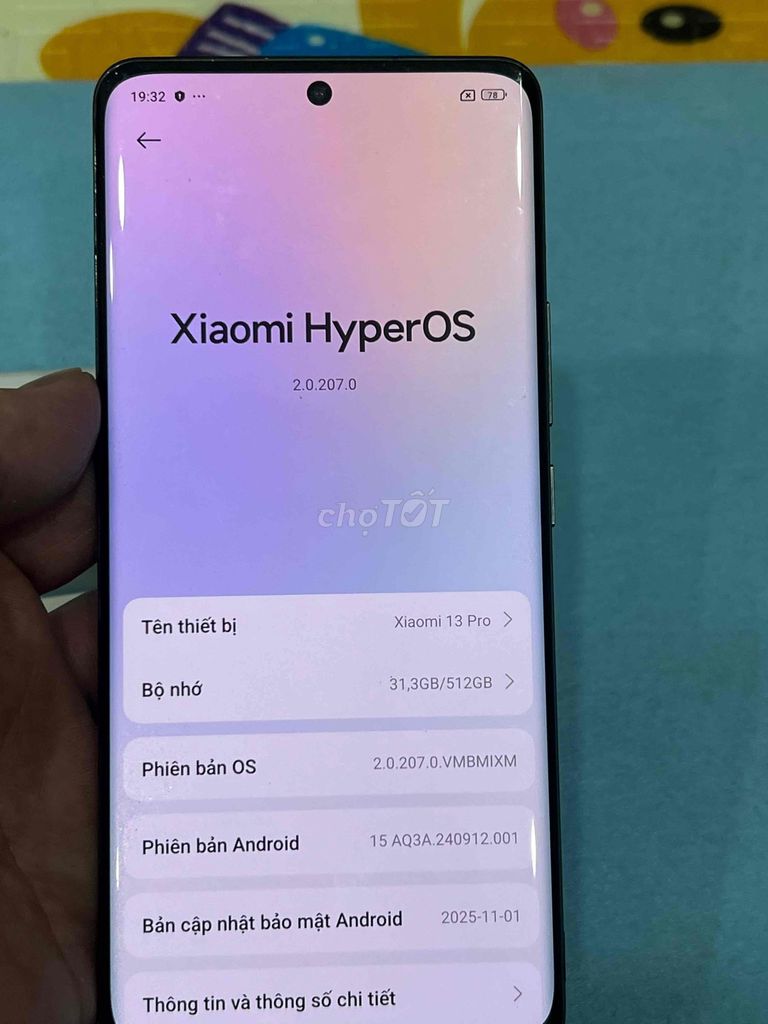 Xiaomi 13 Pro 512GB Đen, QT. Mua bán Điện thoại tại Quận Hoàng Mai Hà Nội được đăng bởi Nguyennoi hình 1