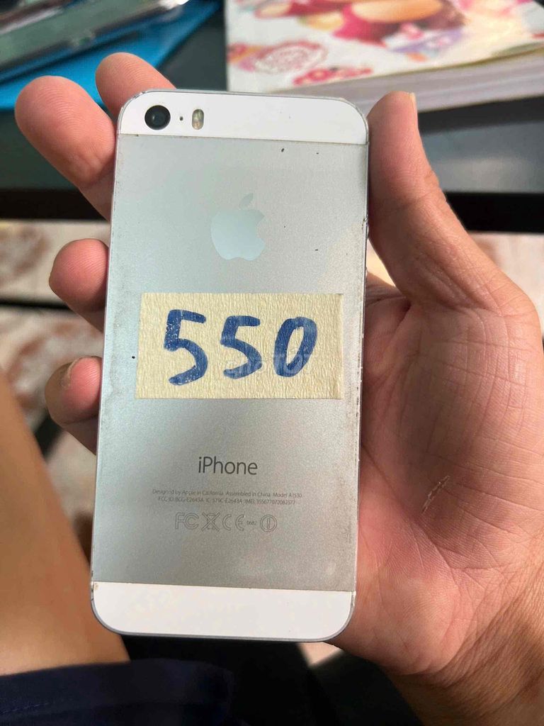 ip5s, bảng 16g, mvt, icloud sạch, cam đẹp