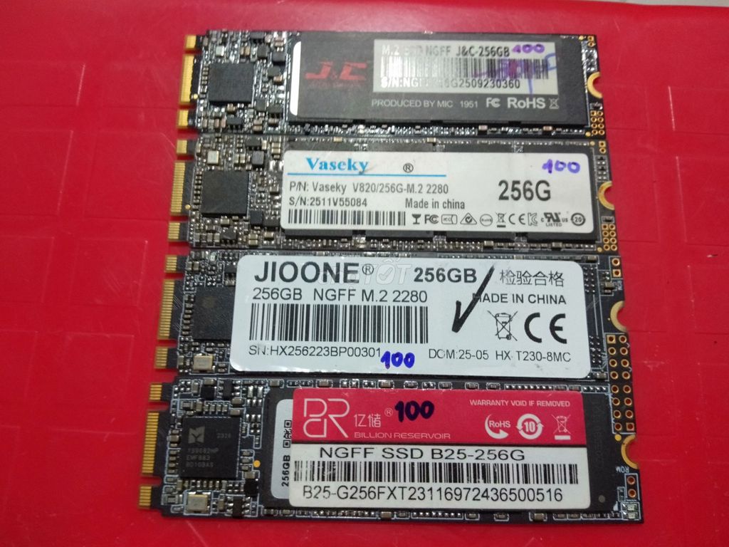 Ổ cứng SSD 256GB M.2 Sata. Mua bán Linh kiện (RAM, Card...) tại Quận 8 Tp Hồ Chí Minh được đăng bởi Đồng LT hình 1