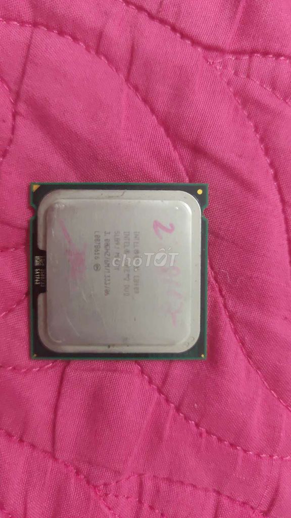CPU Intel Core 2 Duo E8400 3.00GHz 6MB. Mua bán Linh kiện (RAM, Card...) tại Huyện Tân Uyên Lai Châu được đăng bởi Hiếu Nguyễn hình 1