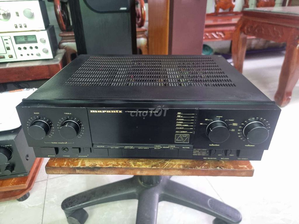 Amply Marantz PMA-64AV Đen. Mua bán Tivi, Âm thanh tại Quận 12 Tp Hồ Chí Minh được đăng bởi Tiến Dũng Âm Thanh Bãi  Tuyển chọn  hình 1
