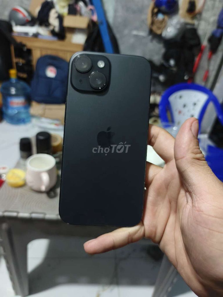 Apple iPhone 15 128GB Đen Quốc tế Đã sử dụng. Mua bán Điện thoại tại Quận Tân Phú Tp Hồ Chí Minh được đăng bởi Quân Lê Hoàng hình 1