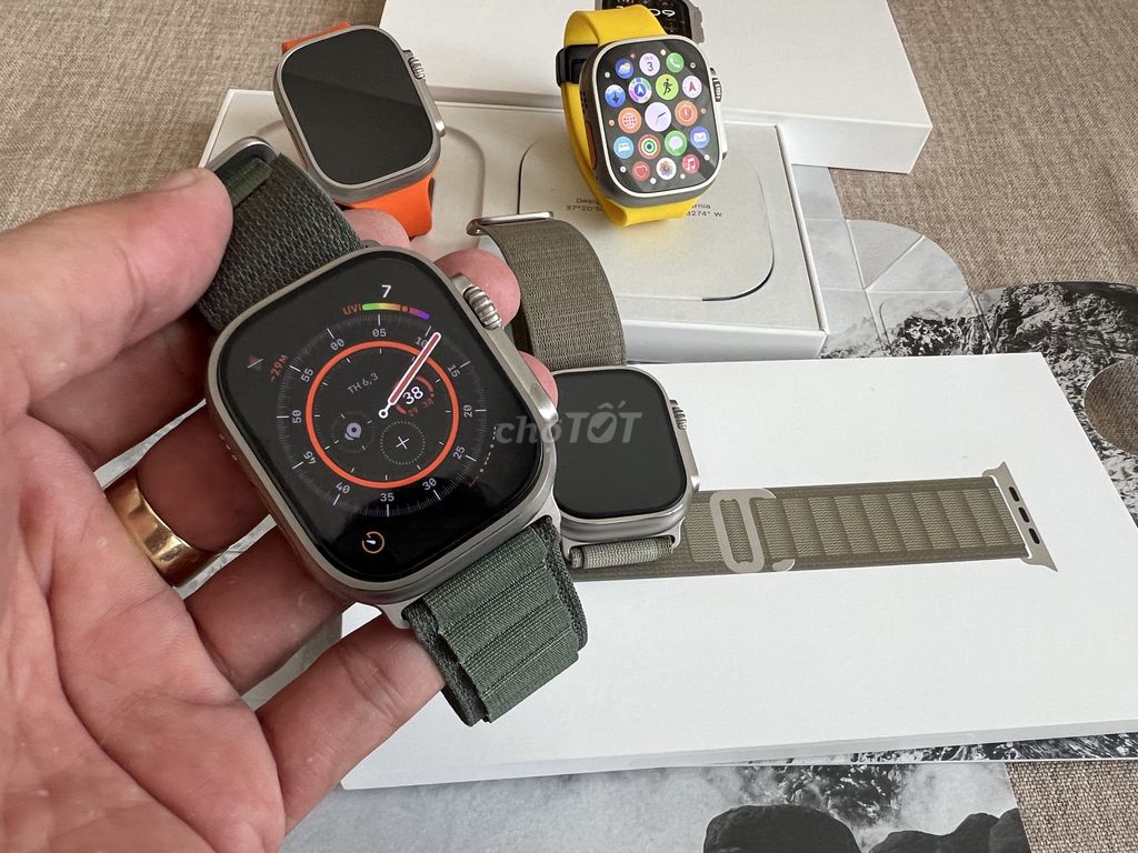 Vài cái Apple Watch Ultra 1 và Ultra 2 (Có Esim)