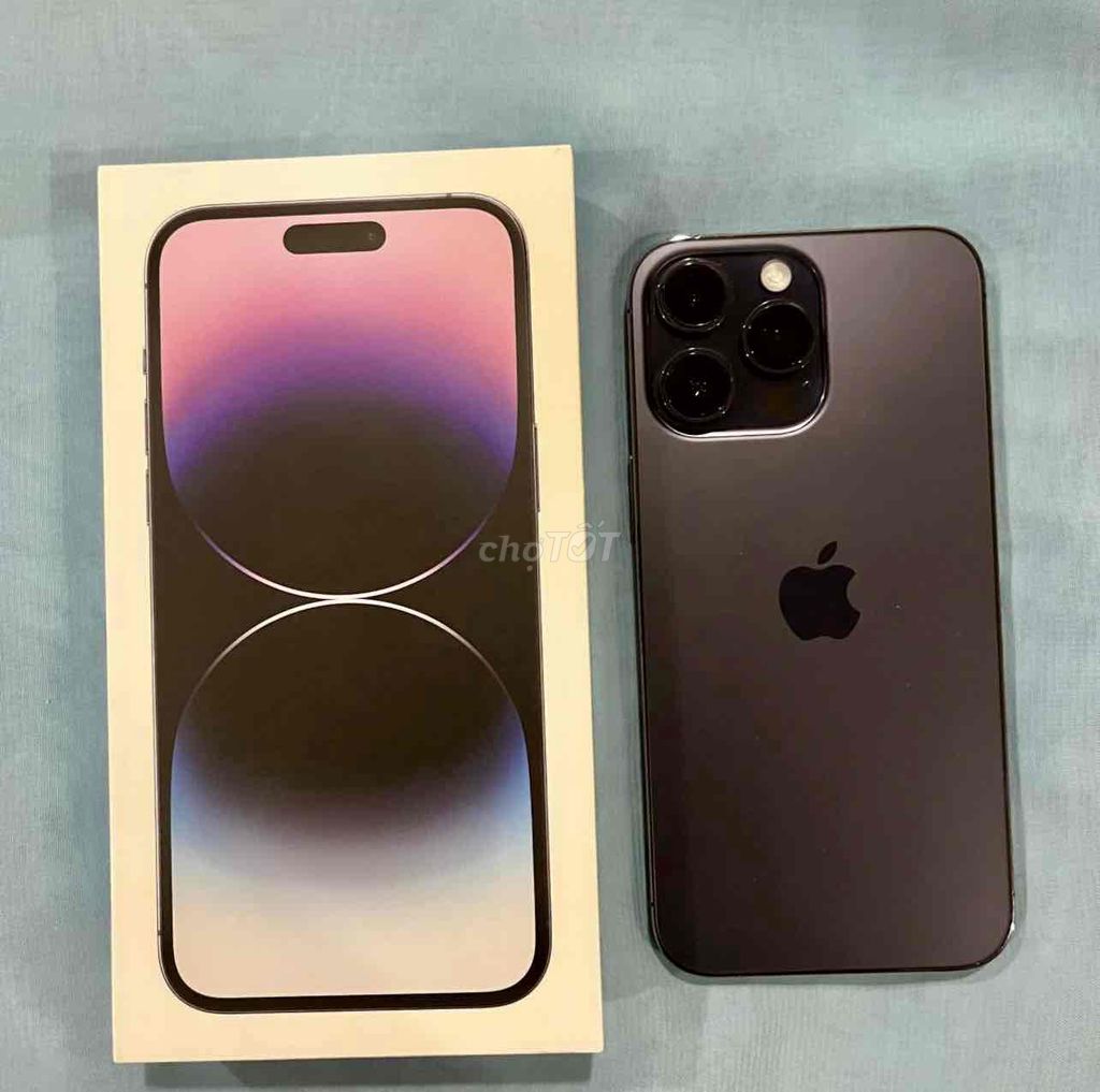 iPhone 14 Pro 128GB Tím FULLBOX 99% APPLE 06/2024. Mua bán Điện thoại tại Quận 10 Tp Hồ Chí Minh được đăng bởi iStockHCM hình 1