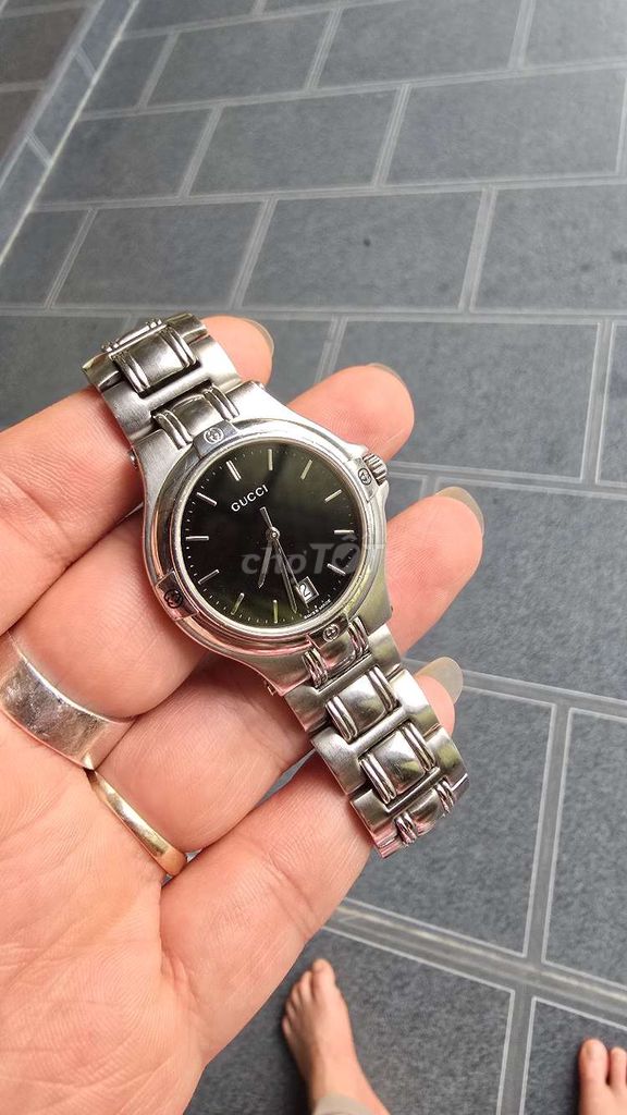 Đồng hồ Gucci Nam nữ Thép không gỉ. Mua bán Đồng hồ tại Huyện Ý Yên Nam Định được đăng bởi Huy Lê hình 1
