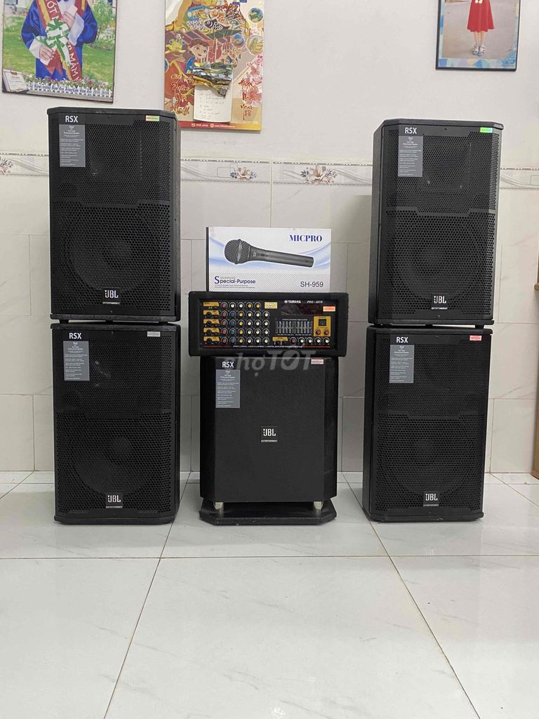 Dàn karaoke JBL RSX PRO-207N SH-959. Mua bán Tivi, Âm thanh tại Quận 12 Tp Hồ Chí Minh được đăng bởi Nguyễn Hùng hình 1