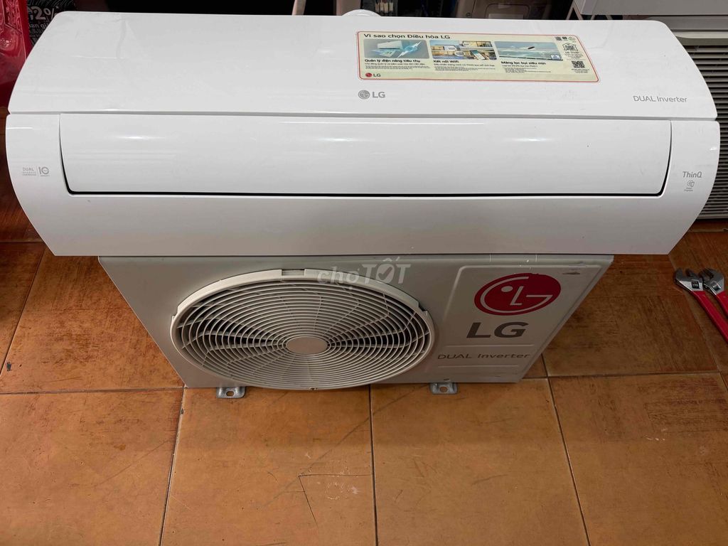 Máy lạnh LG dual inverter 1.5hp máy lướt đẹp. Mua bán Máy lạnh, điều hoà tại Quận Bình Thạnh Tp Hồ Chí Minh được đăng bởi Công Ty TNHH TM DV VT Kỹ Thuật  Hoàng Phúc hình 1