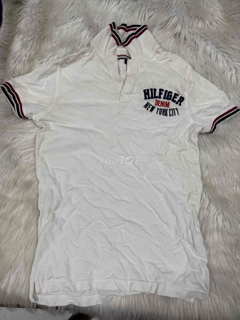Áo polo Tommy Hilfiger Trắng cotton XS. Mua bán Quần áo tại Thành phố Thủ Đức Tp Hồ Chí Minh được đăng bởi Bắc1985 hình 1