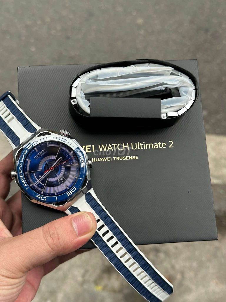 Huawei Watch Ultimate 2 Xanh Biển. Mua bán Thiết bị đeo thông minh tại Huyện Gia Lâm Hà Nội được đăng bởi Nhật Hải hình 1