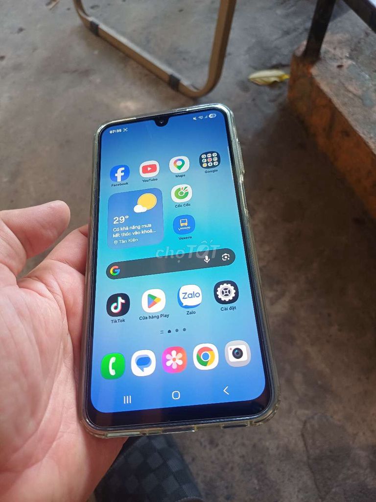 Samsung Galaxy A17 5G 256GB Xám 99% mới. Mua bán Điện thoại tại Huyện Bình Chánh Tp Hồ Chí Minh được đăng bởi Nguyen thanh Chung hình 1