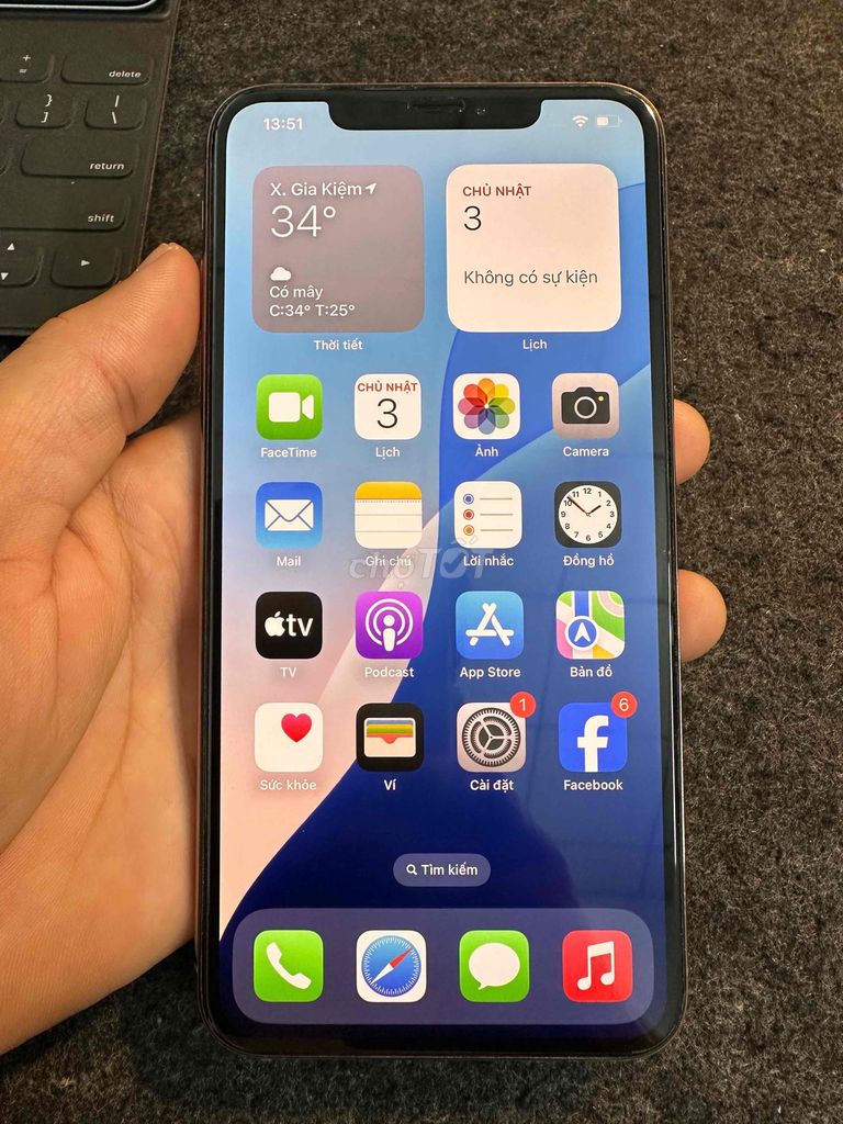 Phone Xs Max 64GB Quốc tế. Mua bán Điện thoại tại Huyện Thống Nhất Đồng Nai được đăng bởi Trần Quang hình 1