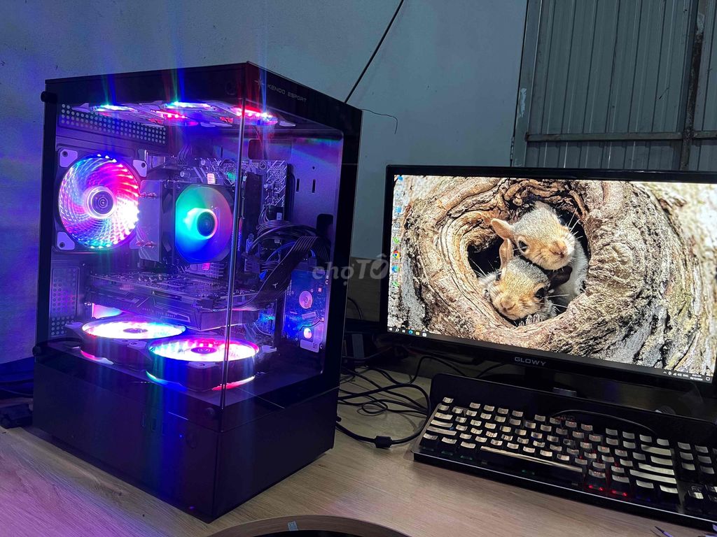 case gaming i3 12100f GTX 1650 super d6