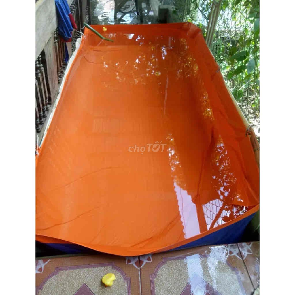 Bể bạt 1m x 1m x 50cm mới dùng 1 tuần. Mua bán Đồ chuyên dụng, Giống nuôi trồng tại Quận Cầu Giấy Hà Nội được đăng bởi Nguyễn Mỹ Anh  hình 1