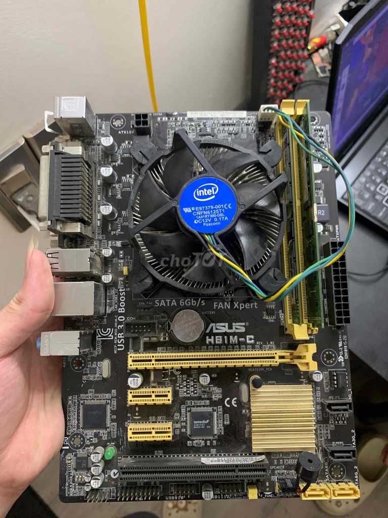 combo main asus h81/i5-4590/12gb ram. Mua bán Linh kiện (RAM, Card...) tại Thị xã Sơn Tây Hà Nội được đăng bởi Phi Trường hình 1