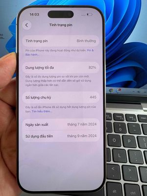 Apple iPhone 16 Pro 128GB Vàng 99%