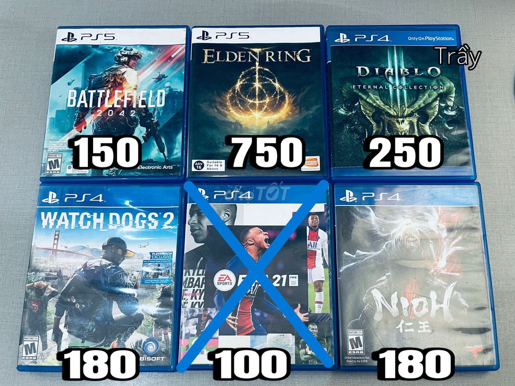 Đĩa game PS5 PS4. Mua bán Thiết bị chơi game tại Quận Bình Thạnh Tp Hồ Chí Minh được đăng bởi Huy Nguyen hình 1