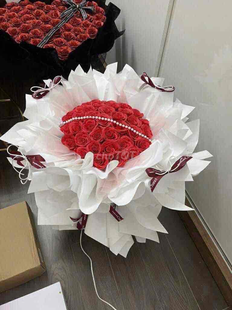 Bó hoa sáp Cẩm tú cầu. Mua bán Cây cảnh, đồ trang trí tại Thành phố Uông Bí Quảng Ninh được đăng bởi Shop Bán Quần Áo phụ kiện  hình 1