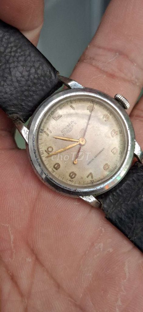 Đồng hồ Cyma Triplex Nam Thép Bạc. Mua bán Đồng hồ tại Thành phố Phan Thiết Bình Thuận được đăng bởi Nhí Pha hình 1