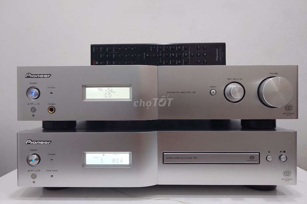 Bộ Pioneer A-A6 & Pioneer PD-D6 Nhật, đẹp như mới. Mua bán Tivi, Âm thanh tại Thành phố Thủ Dầu Một Bình Dương được đăng bởi Lê Nguyễn Audio hình 2