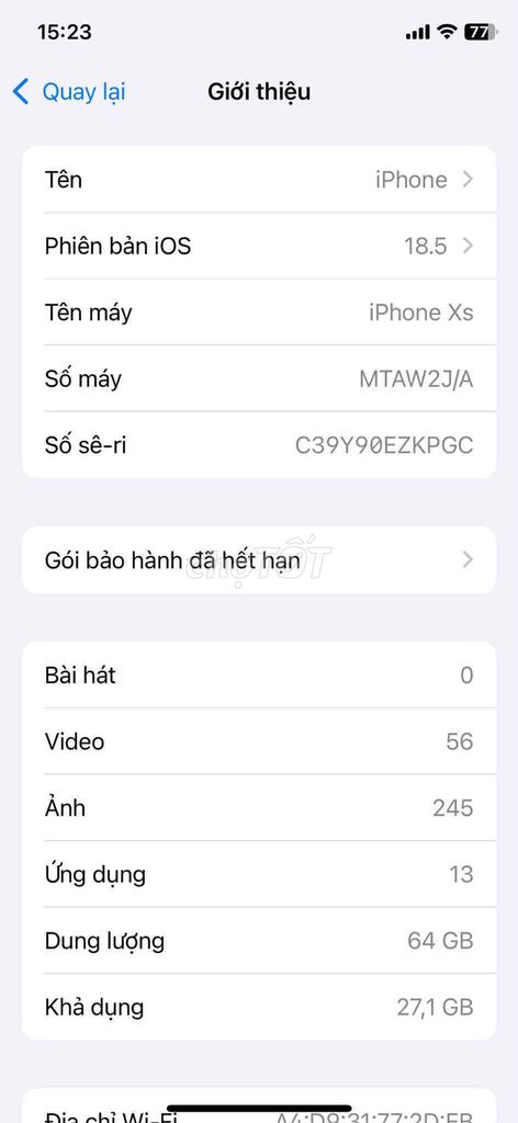 Cần bán gấp con này vì muốn đổi cái mới.