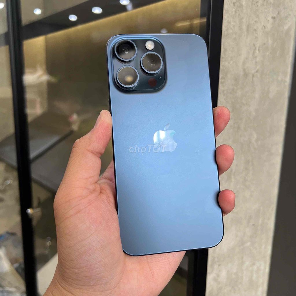 Apple iPhone 15 Pro Max 256GB Xanh Mỹ Like New 99%. Mua bán Điện thoại tại Quận 8 Tp Hồ Chí Minh được đăng bởi TRƯỜNG MOBILE  hình 1