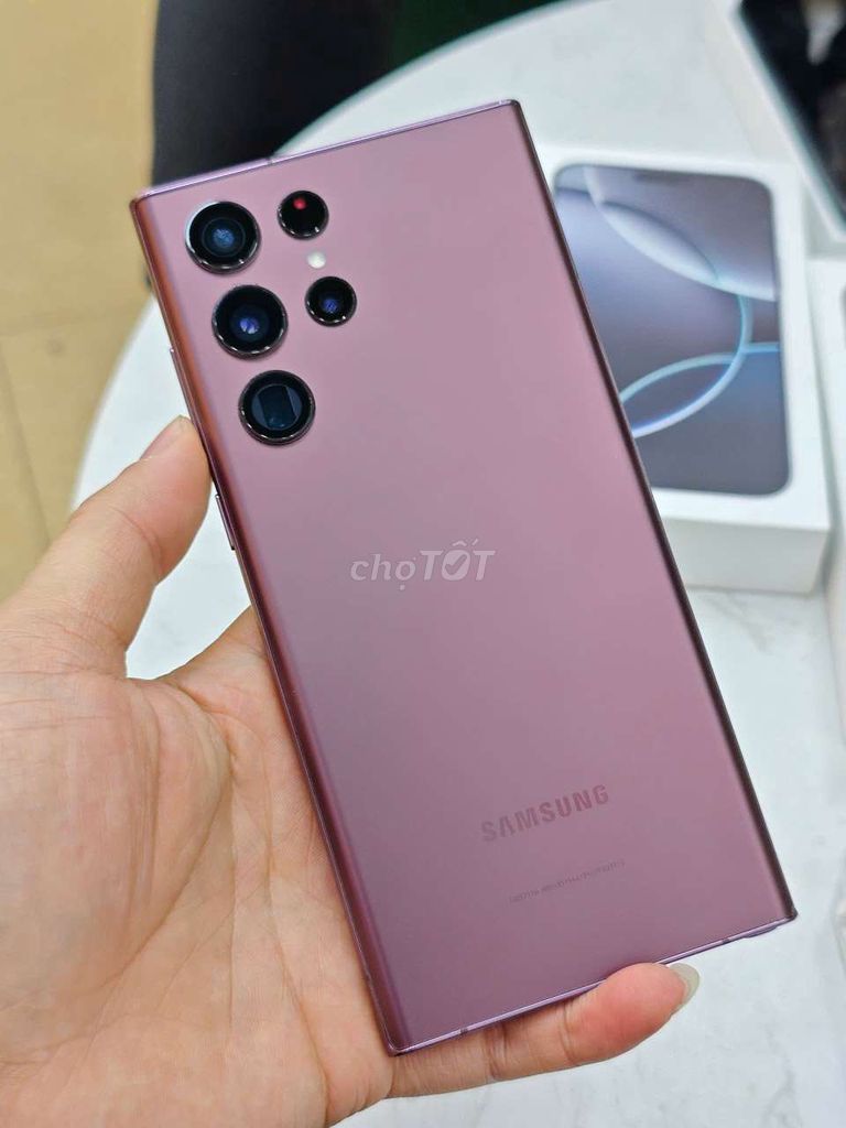🔥THANH LÝ🔥S22ULTRA 256GB ĐỎ HÌNH THỨC 98%👇. Mua bán Điện thoại tại Quận Hải An Hải Phòng được đăng bởi 98 Ngô Gia Tự Hoàng Dũng Mobile Ngã 3 Văn Cao hình 1