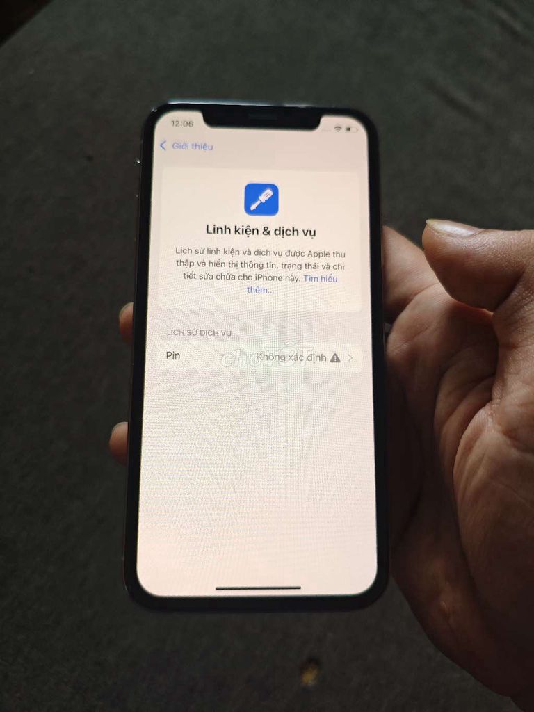 Apple iPhone XS 256GB Trắng Đã sử dụng. Mua bán Điện thoại tại Quận Liên Chiểu Đà Nẵng được đăng bởi Tran Ánh hình 1