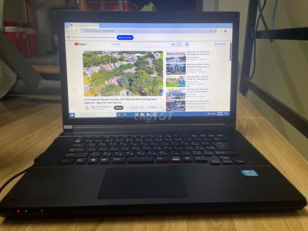 Siêu phẩm Core i5,th4,ram 8g,ssd128g,màn 15”